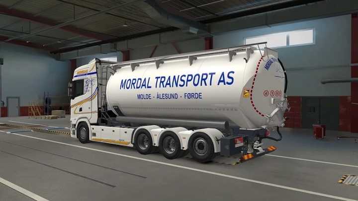ETS2 Feldbinder Body For Rigid And Revised Trailer Addon V2.0 (1.52)