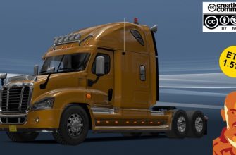 ETS2 – Freightliner Cascadia V4.1 (1.51)