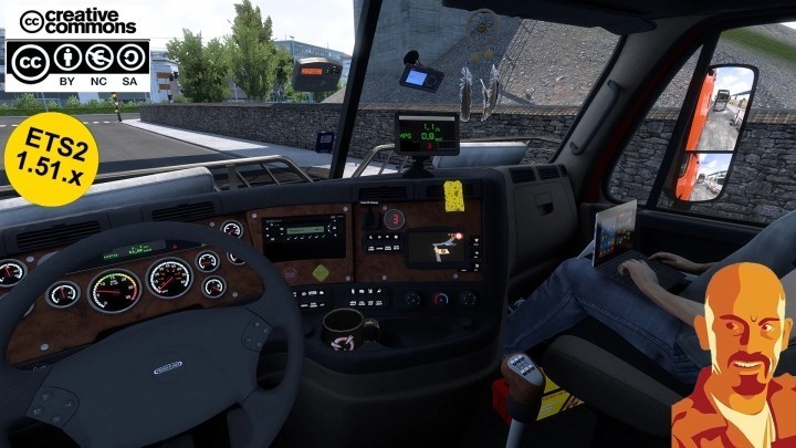 ETS2 – Freightliner Cascadia V4.1 (1.51)