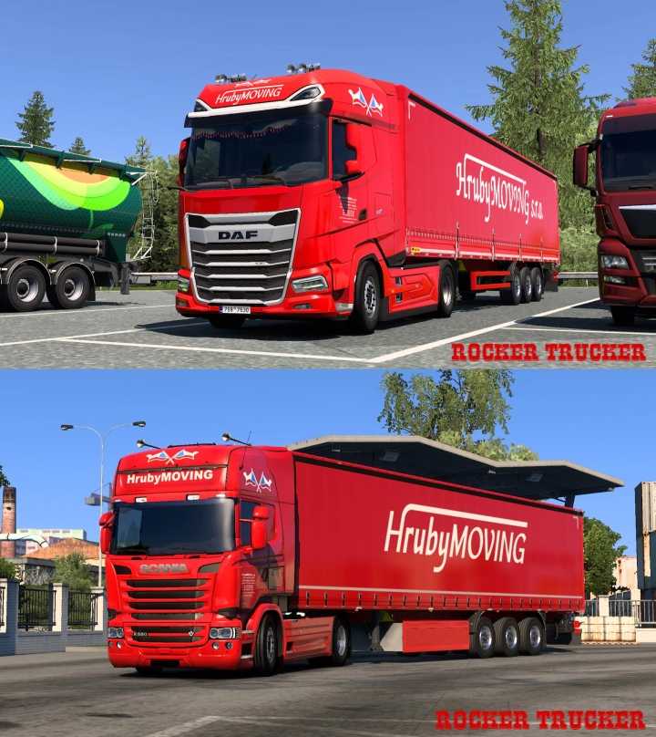 ETS2 – Hrubymoving S.r.o. Skin Pack V1.0 (1.51)