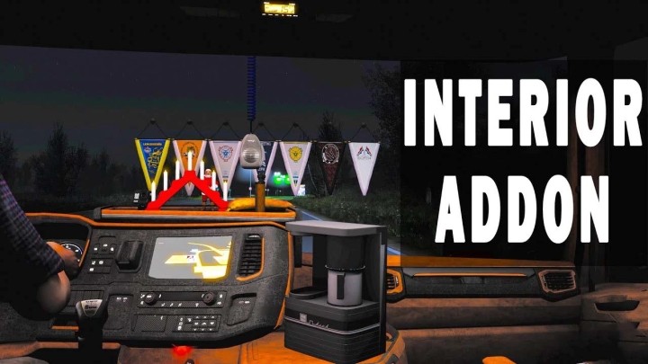 ETS2 Interior Addon V1.5 (1.51)