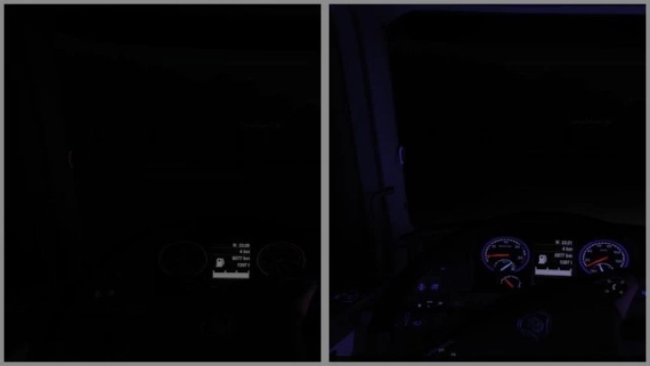ETS2 Interior Cabin Lights V1.51.1 (1.51)