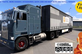 ETS2 Kenworth K100 V6.1