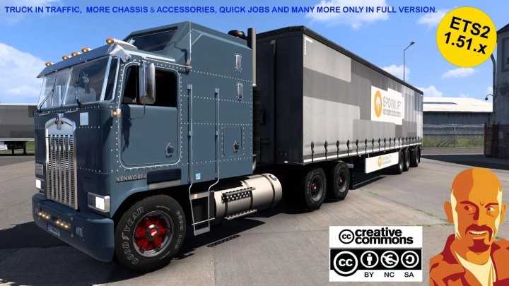 ETS2 Kenworth K100 V6.1