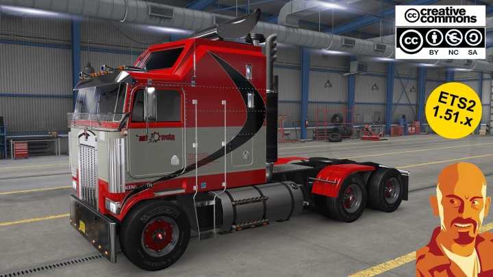 ETS2 Kenworth K100 V6.1