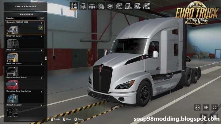 ETS2 Kenworth T680 Ng 2022 V1.1 (1.51)