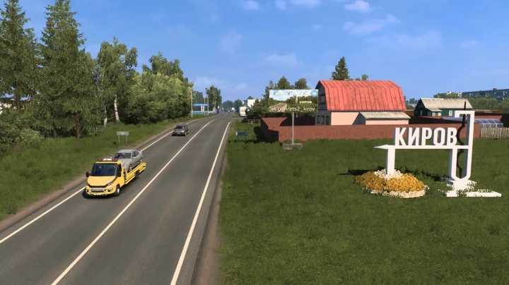 ETS2 Kirov Map V1.4 (1.52)
