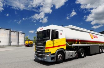 ETS2 Klaeser Shell – Scania Nextgen R V1.0 (1.51)