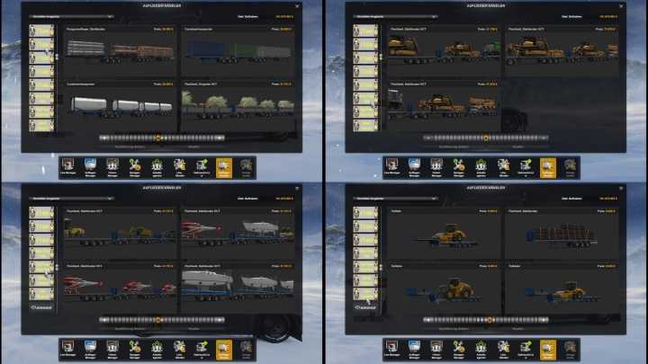 ETS2 Kvk Finion Trailer Pack V7.0 (1.51)