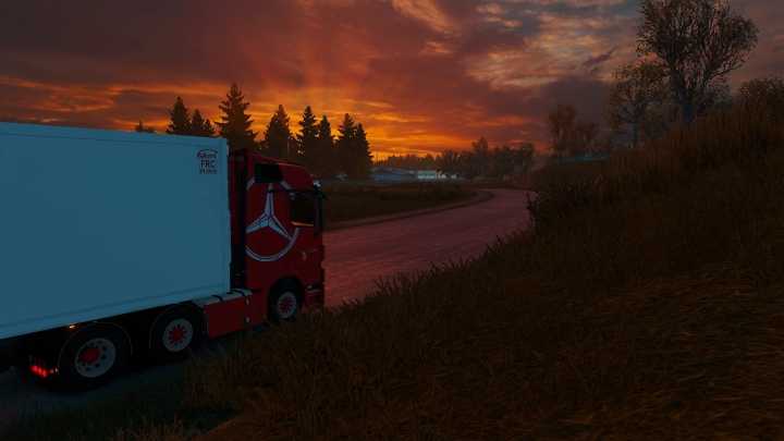 ETS2 Latewinter Reshade V1.1 (1.51)