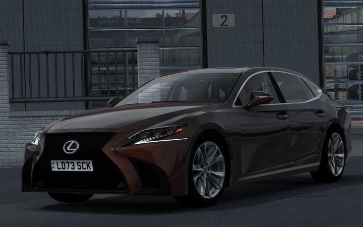 ETS2 Lexus Ls 500 F-Sport 2018 V1.4 (1.51)