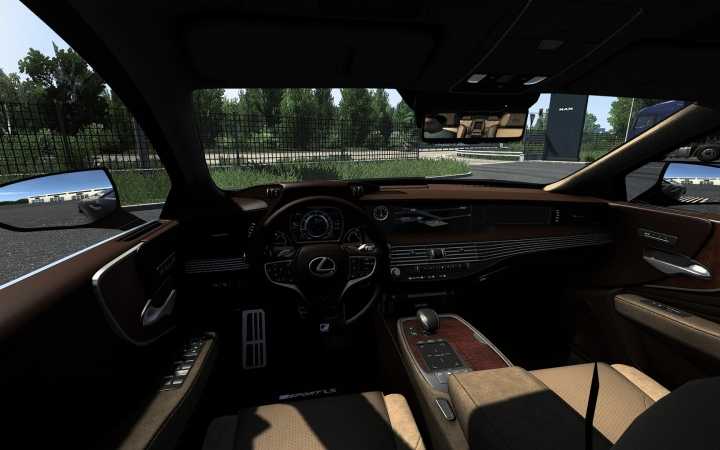 ETS2 Lexus Ls 500 F-Sport 2018 V1.4 (1.51)