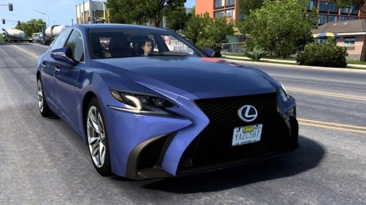 ETS2 Lexus Ls 500 F-Sport 2018 V1.5 (1.52)