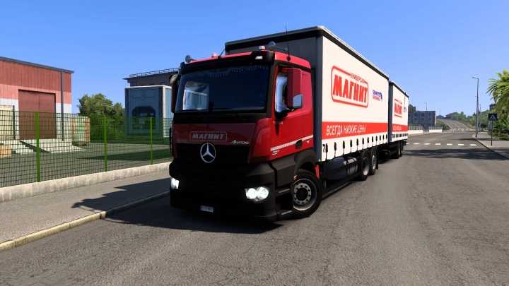 ETS2 – Mercedes Antos (D3S) V1.0 (1.51)