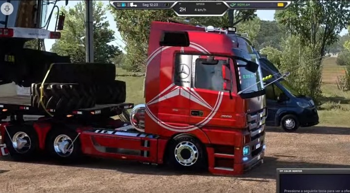 ETS2 – Mercedes Benz Actros 2009 Lowered (1.51)