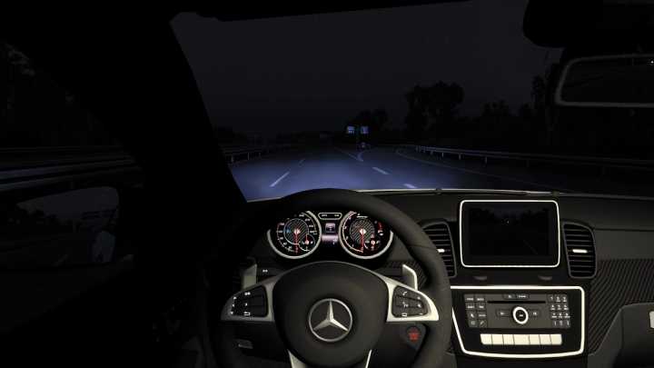 ETS2 Mercedes-Benz Amg Gle 63 S 2016 V1.1 (1.51)