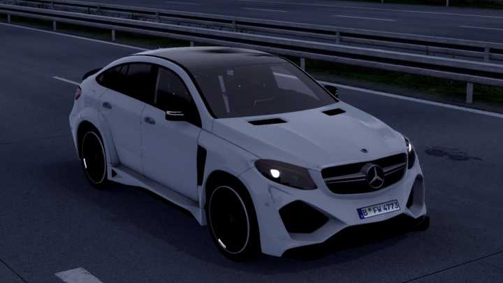 ETS2 Mercedes-Benz Amg Gle 63 S 2016 V1.1 (1.51)