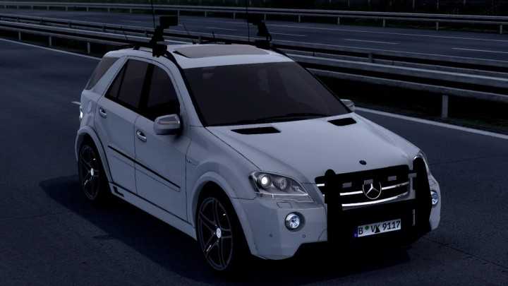 ETS2 Mercedes-Benz Ml63 Amg 2009 V1.5 (1.51)