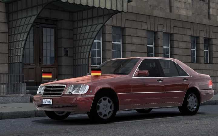ETS2 Mercedes-Benz W140 S-Class S600 V1.5 (1.51)