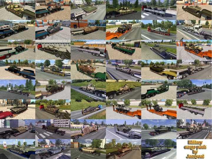 ETS2 Military Cargo Pack V6.7.7 (1.52)