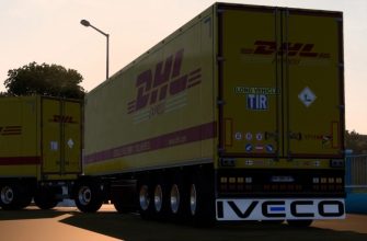 Защитные козырьки ETS2 для Iveco Scs Box (12.10.2024) V1.0 (1.51)