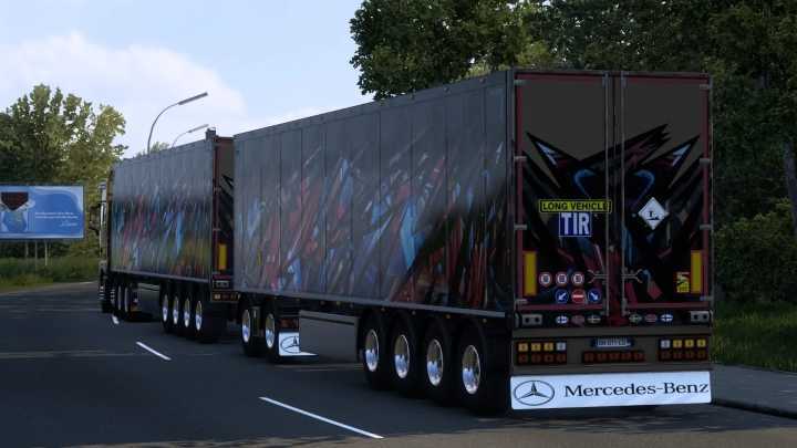 ETS2 Mudflap Mercedes-Benz Scs Box (10.10.2024) V1.0 (1.51)