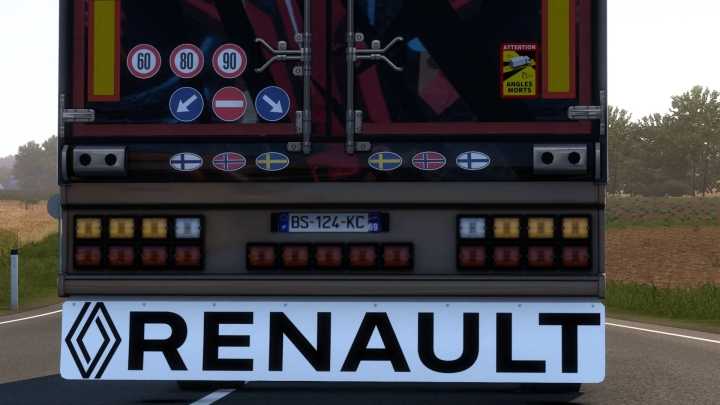 ETS2 Mudflap Renault Scs Box (12.10.2024) V1.0 (1.51)
