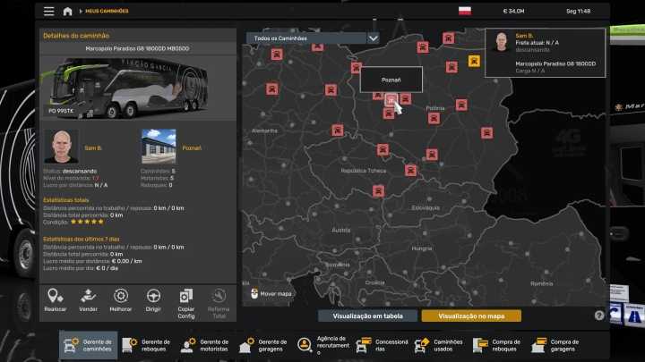 ETS2 Profile Mb Marcopolo 1800Dd G8 Modshop (06.10.2024) V1.0 (1.51)