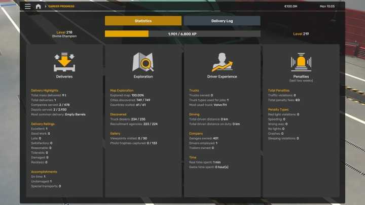 ETS2 Promods 2.72 Full Save (1.52)