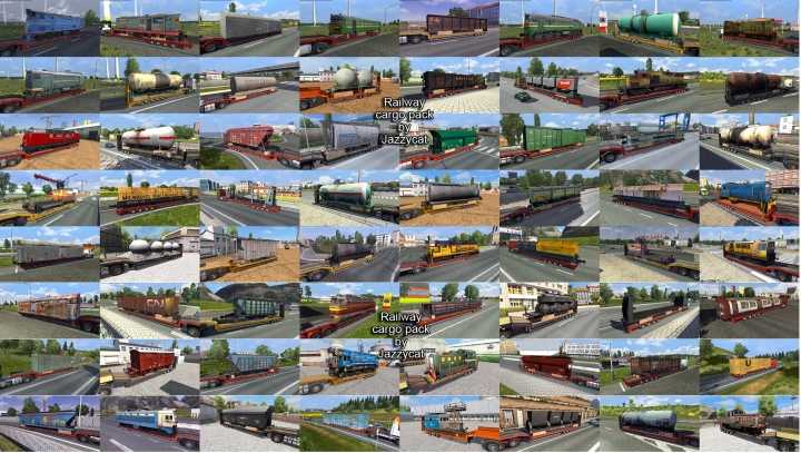 ETS2 Railway Cargo Pack V4.5.6 (1.52)