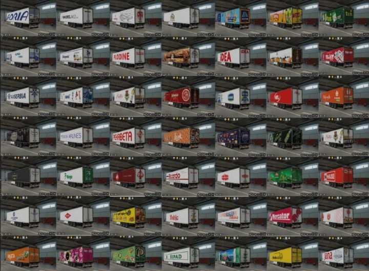 ETS2 Really Skin Pack For Krone Cool Liner V0.1 (1.51)