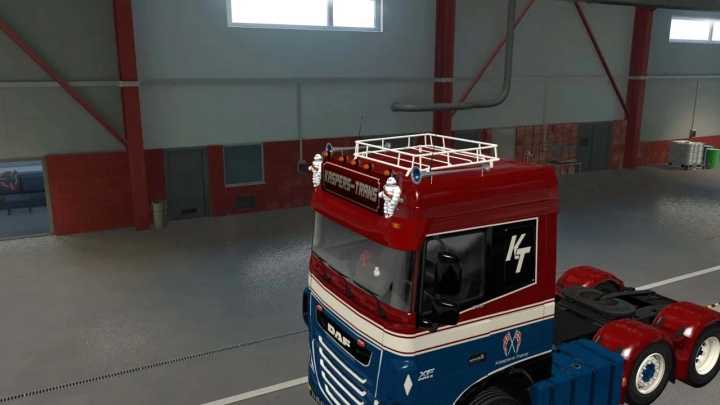 ETS2 Roof Rack For Daf E6 V1.0 (1.52)