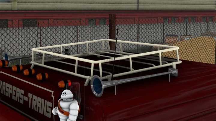 ETS2 Roof Rack For Daf E6 V1.0 (1.52)