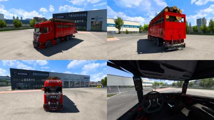 ETS2 Scania S 8×2 (Kirkayak) (1.52)