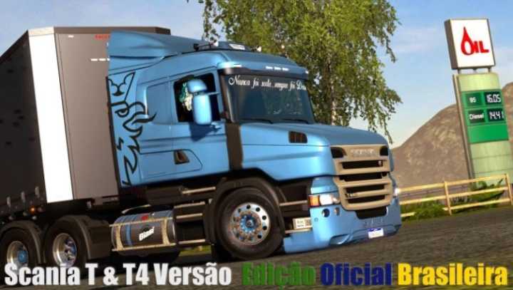 ETS2 Scania T And T 124G Brazilian Edit (1.52)