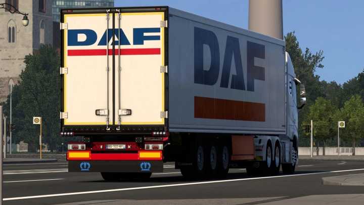 ETS2 Skin Daf Krone Cool Liner (22.10.2024) V1.0 (1.53)