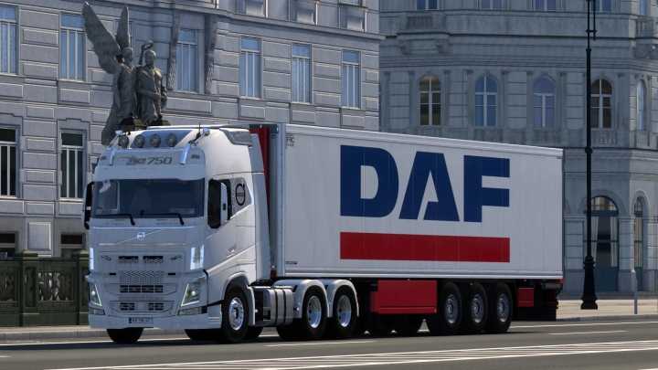 ETS2 Skin Daf Krone Cool Liner (22.10.2024) V1.0 (1.53)