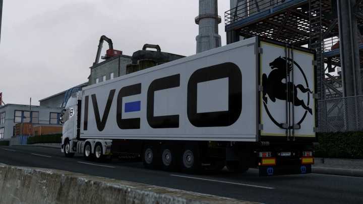 ETS2 Skin Iveco Krone Cool Liner (22.10.2024) V1.0 (1.53)