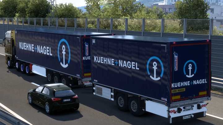 ETS2 Skin Kuehne + Nagel Schmitz Cargobull S.ko Cool (20.10.2024) V2.0 (1.52)