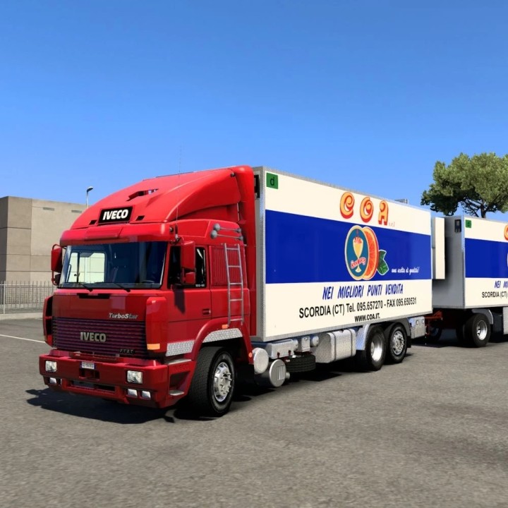 ETS2 Skin Pack For Iveco Turbostar V1.0 (1.51)