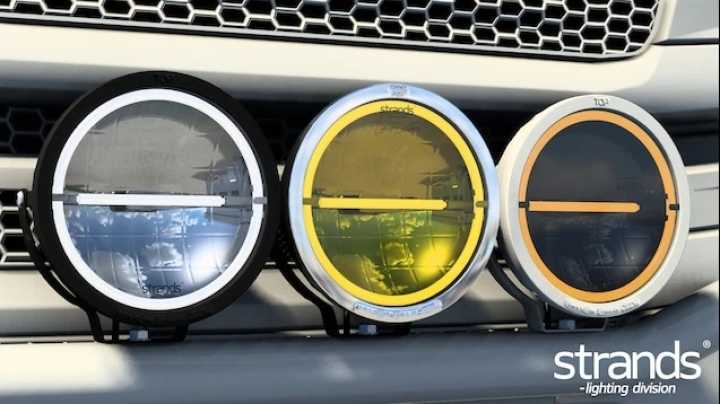 ETS2 Strands Ambassador 9 Led Driving Light V1.0 (1.52)