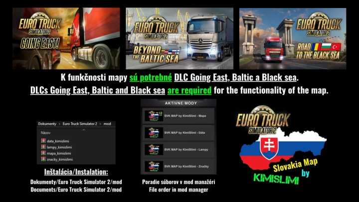 ETS2 Svk Map V36 (1.51)