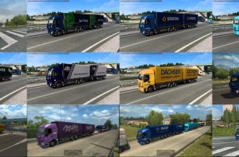 Пакет тандемного трафика ETS2 V2.3.5 (1.52)