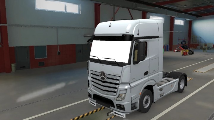 ETS2 Tinted Windscreen For All Trucks V1.0 (1.51)