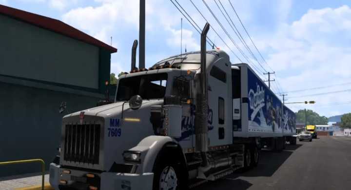 ETS2 Trucker Kenworth T800 (1.51)