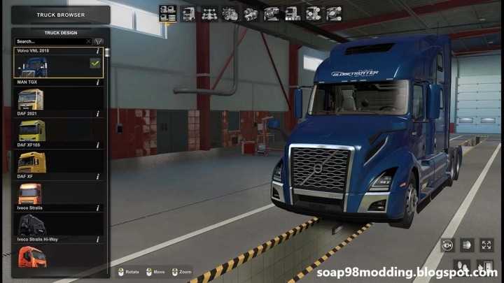 ETS2 Volvo Vnl 2018 V1.0.4 (1.51)