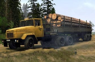 Грузовик Kraz 6510/6444 V1.0 для игры Mudrunner