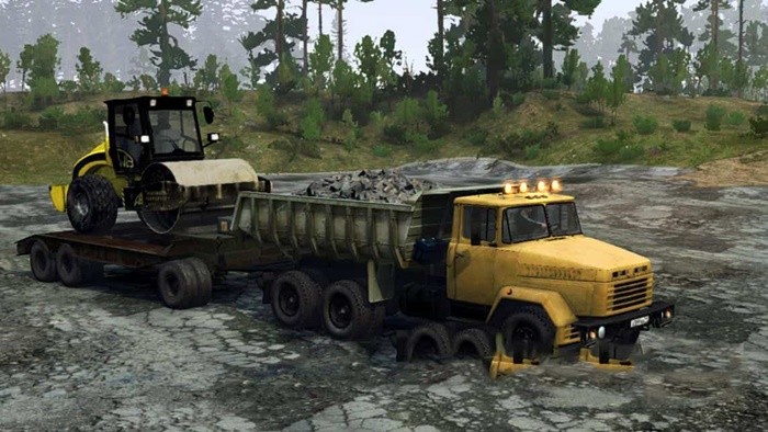 Kraz 6510/6444 Truck V1.0 Mudrunner