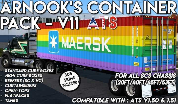 ATS Arnooks Container Pack V11.0 (1.52)