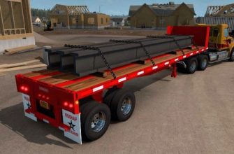 ATS Прицеп Fruehauf Flatbet V1.1 (1.52)